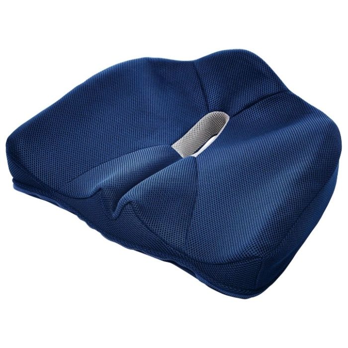 腰痛対策クッション ネイビー
