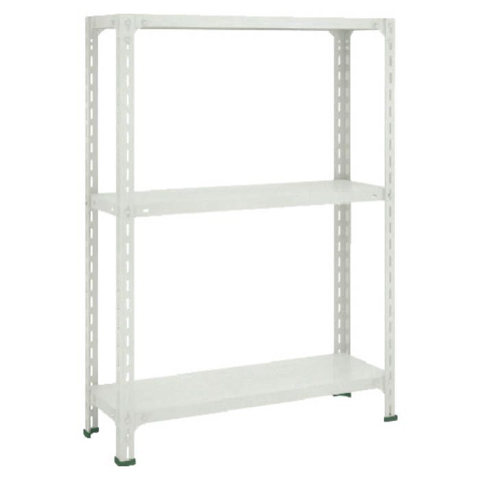 (T) 軽量棚開放型 1800X450X1200 天地3段 ネオグレー(Tcode:5108250)