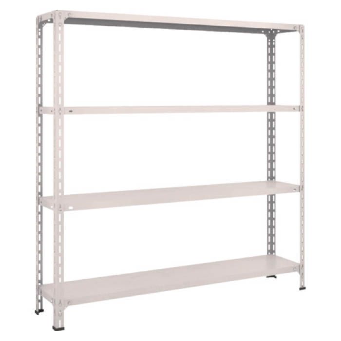 (T) 軽量棚開放型 W1500XD300XH1500 4段 ネオグレー(Tcode:5038723)