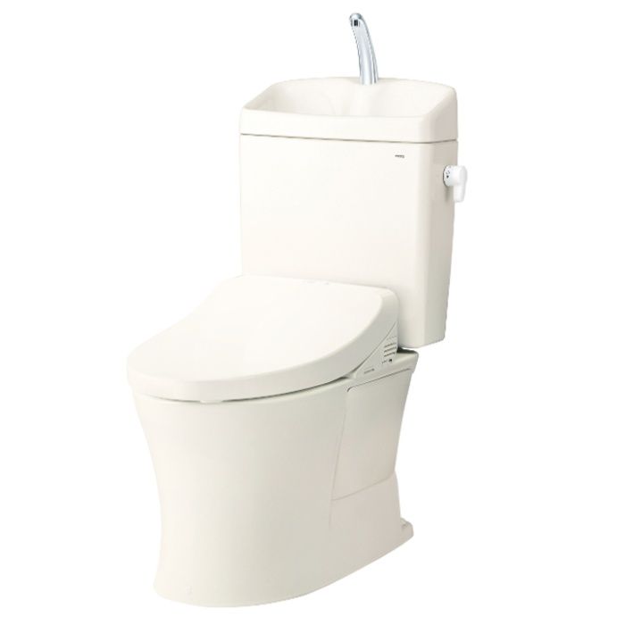 TOTO KQリモデル手洗有・ウォシュレットKM42セット　パステルアイボリー CS232BM/SH233BA/KM42/SC1