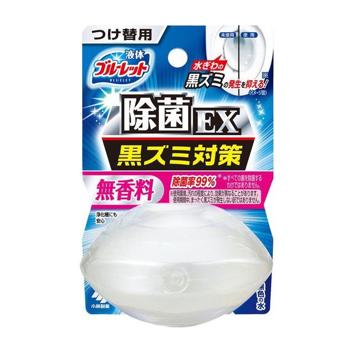 小林製薬 液体ブルーレットおくだけ除菌EX 無香料 付替え70MLの通販