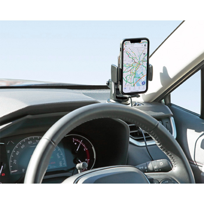 カシムラ ワイヤレス充電器自動開閉ホルダー キャパシタ付き KW-8の説明画像3