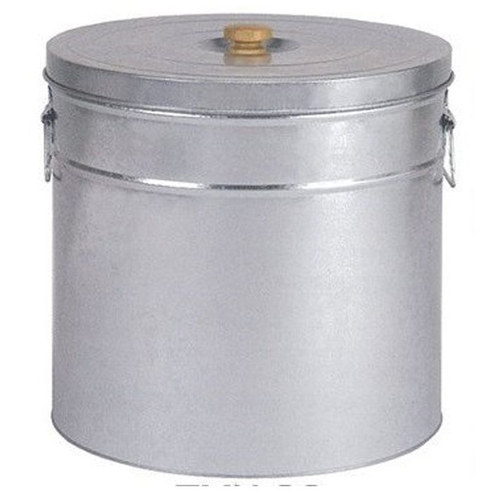三和金属 トタン丸型米びつ 30kg用