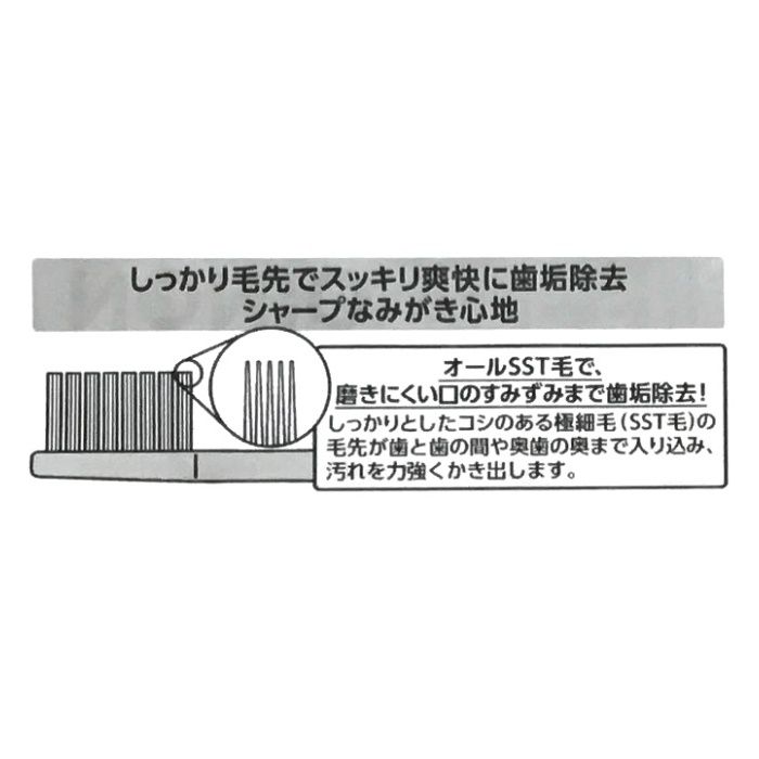 NONIOハブラシ TYPE-SHARPやわらかの説明画像2