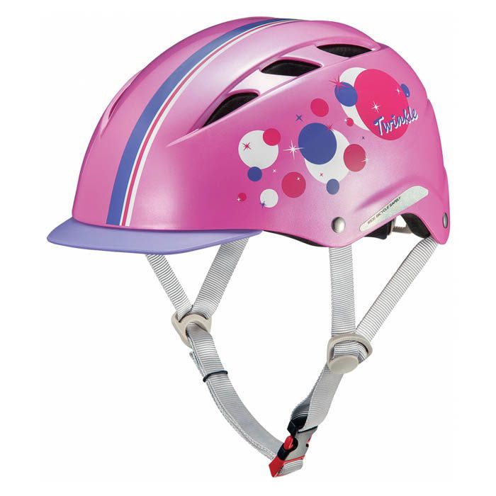 オージーケーカブト OGKヘルメット チャンプ ツゥインクルピンク 50-54cm未満