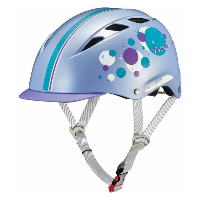 オージーケーカブト OGKヘルメット チャンプ ツゥインクルパープル 50-54cm未満