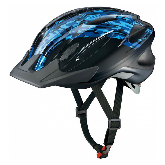 オージーケーカブト OGKヘルメット WR-J デジタルブルー 56-58cm