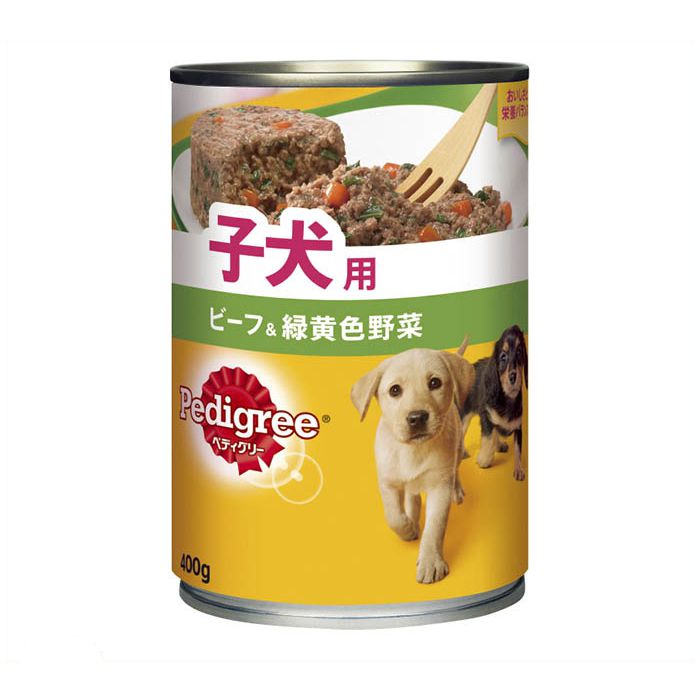 マースジャパンペディグリー　子犬用　ビーフ&緑黄色野菜400g