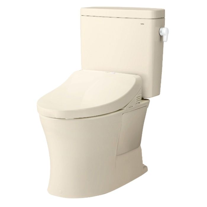 TOTO KQリモデル手洗無・ウォシュレットKM42セット　パステルアイボリー CS232BM/SH232BA/KM42/SC1
