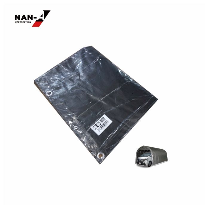 パイプ車庫張替後幕　3256U・3256B兼用MSV(メタリックシルバー)幕の説明画像2