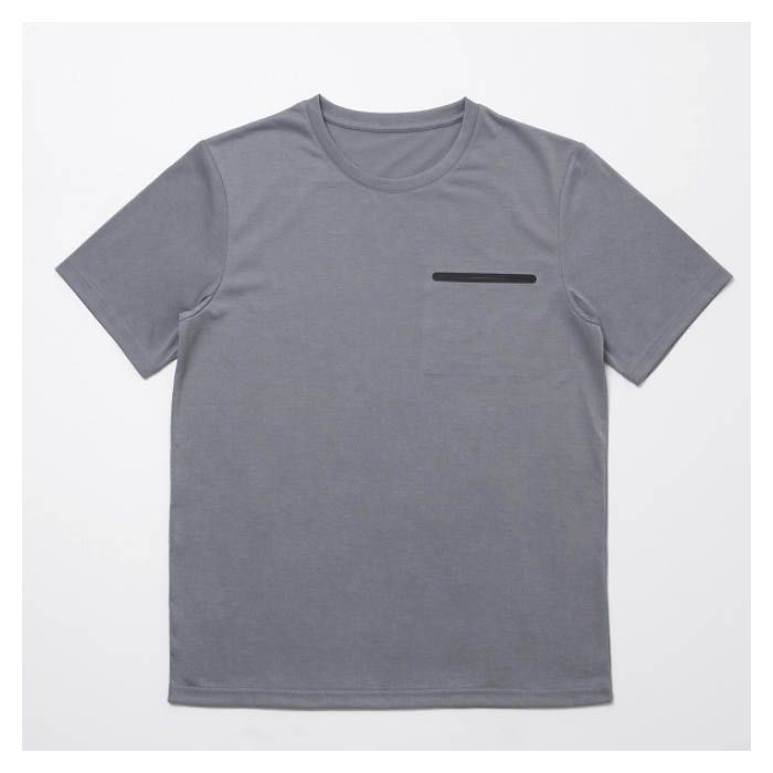 ナフコ ユニセックスクルーネックTシャツ WM-4 GRAY S