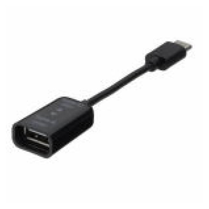 ナカバヤシ Digio2 USB2.0/A-C変換ケーブル/10cm/ブラック ZUH