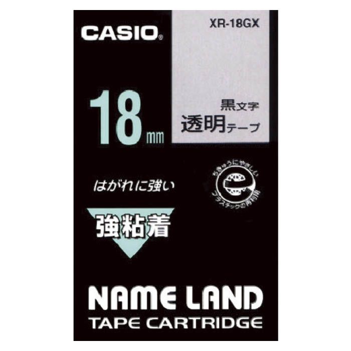 (T)カシオ ネームランド用強粘着テープ18mm XR18GX