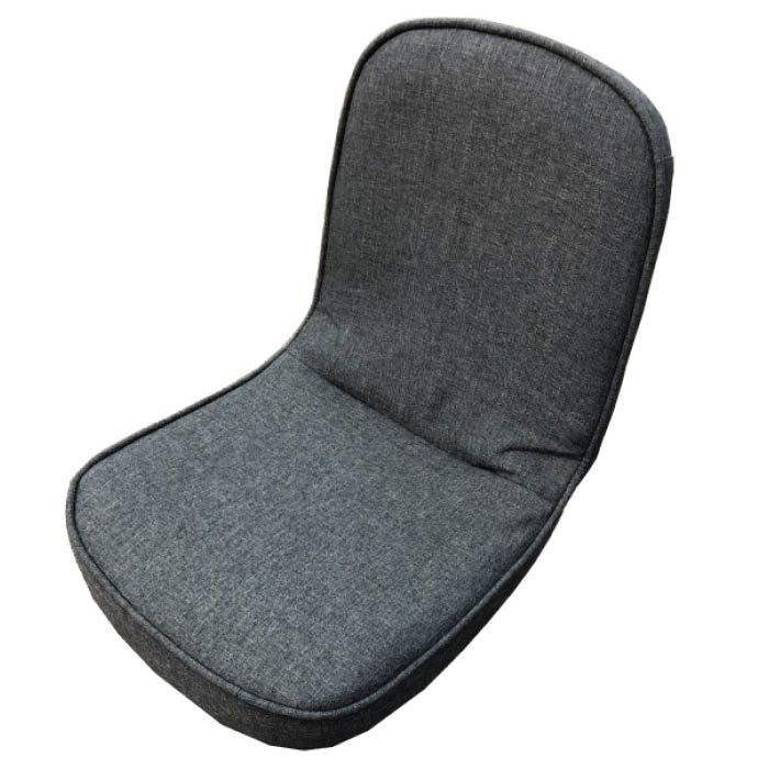 Nコンパクトにたためる座椅子 DGY 約42×44×47cm