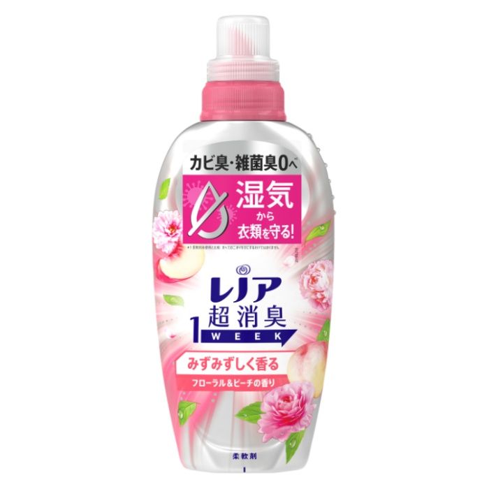 レノア超消臭 フローラルピーチ本体490ml