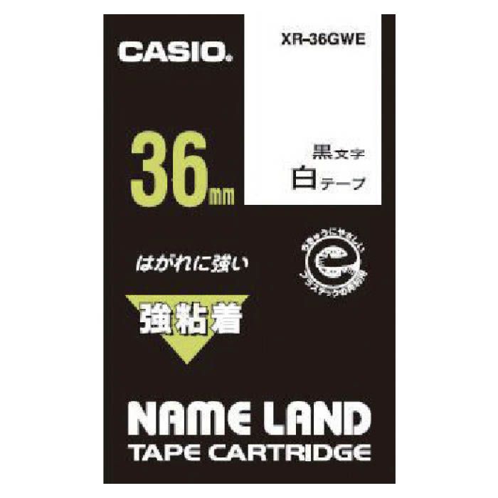 (T)カシオ ネームランド用強粘着テープ36mm XR36GWE