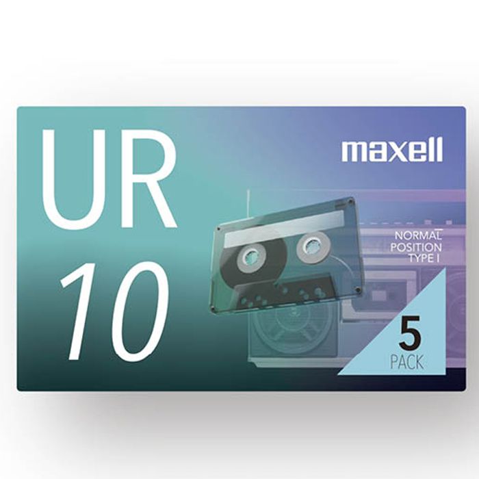 マクセル カセットテープ(10分5P) UR-10N-5P
