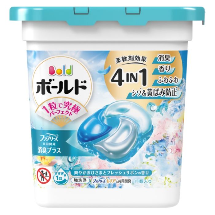 ボールドジェルボール4D フレッシュフラワーサボン本体11個