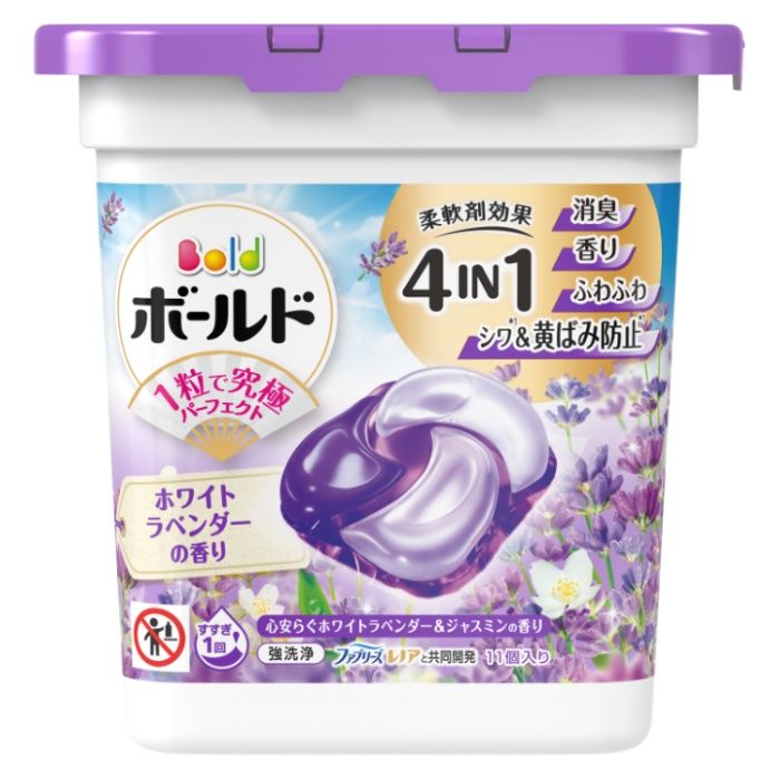 ボールドジェルボール4D ラベンダー&ジャスミン本体11個