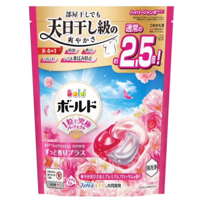 ボールドジェルボール4D プレミアムブロッサム詰替28個