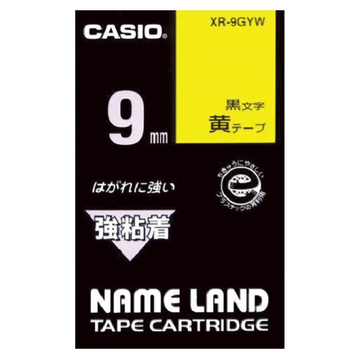(T)カシオ ネームランド用強粘着テープ9mm XR9GYW
