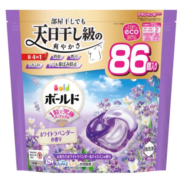 ボールドジェルボール4D シトラス&ヴァーベナ詰替86個