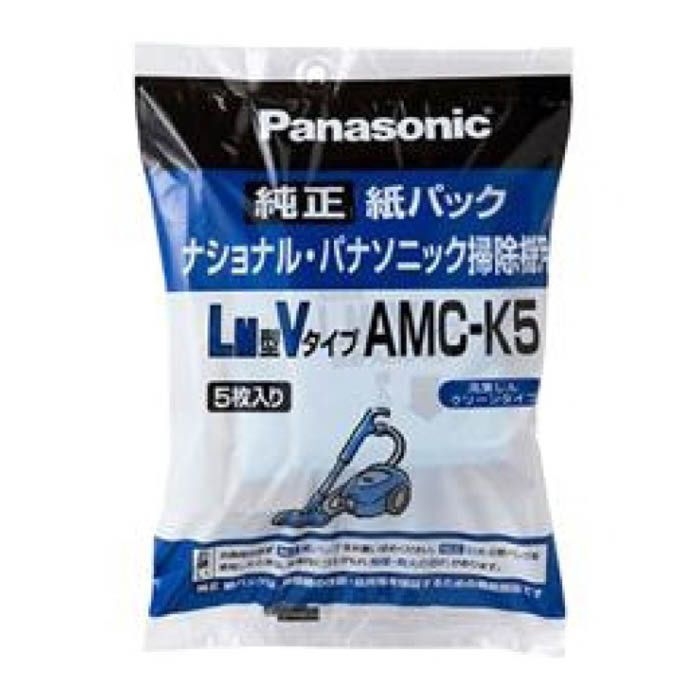Panasonic(パナソニック) 掃除機用紙パック5枚入 LM共用型 AMC-K5