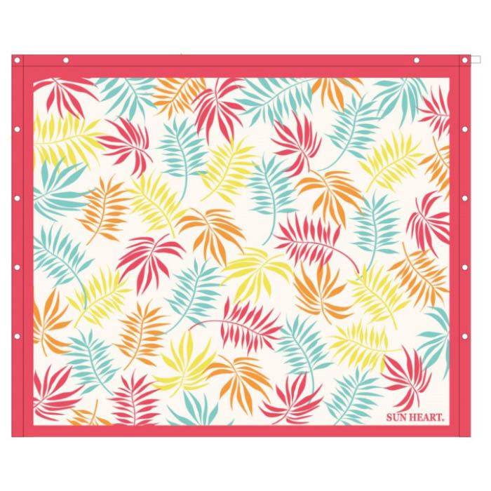 丸眞 巻きタオル100×120cm パッションボタニカル