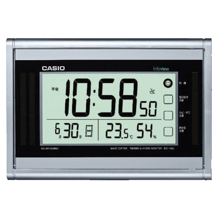 (T)カシオ 電波置き・掛け時計 IDS160J8JF