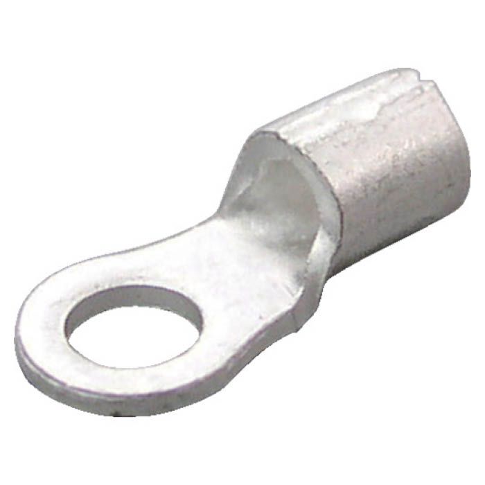 (T)ニチフ 裸圧着端子 R形 より線1.04〜2.63 外寸6.5 (100P) 7896409(Tcode:7896409)