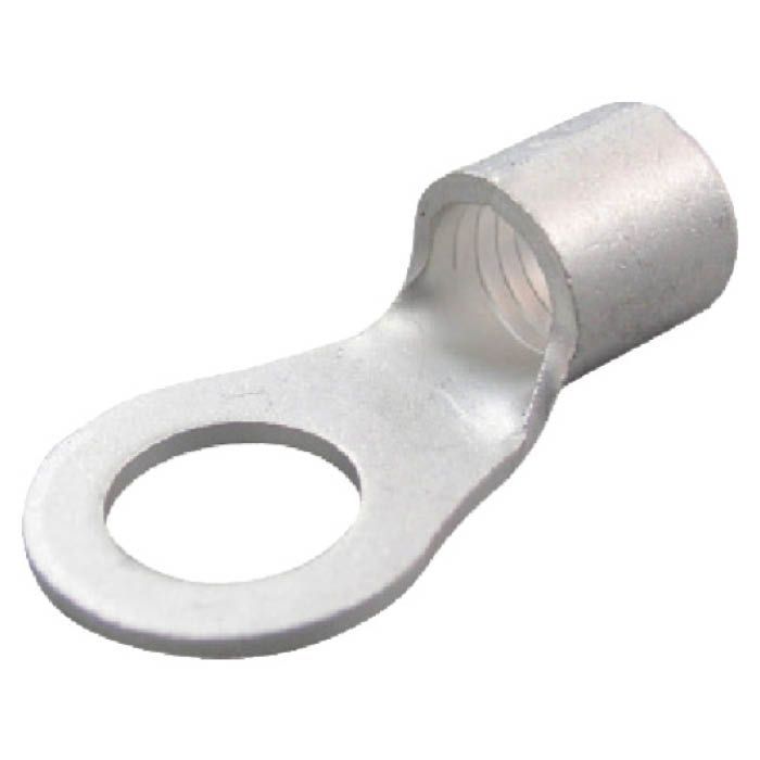 (T)ニチフ 裸圧着端子 R形 より線26.66〜42.42 外寸22mm スタッド径13mm (100P) 4731450