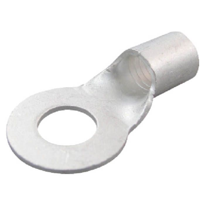 (T)ニチフ 裸圧着端子 R形 より線42.42〜60.57 外寸32mm スタッド径15mm (25P) 7896697(Tcode:7896697)