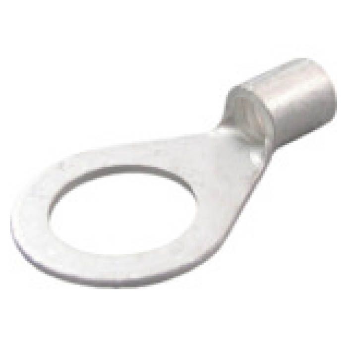 (T)ニチフ 裸圧着端子 R形 外寸22mm スタッド径15mm 7896735 (50P)