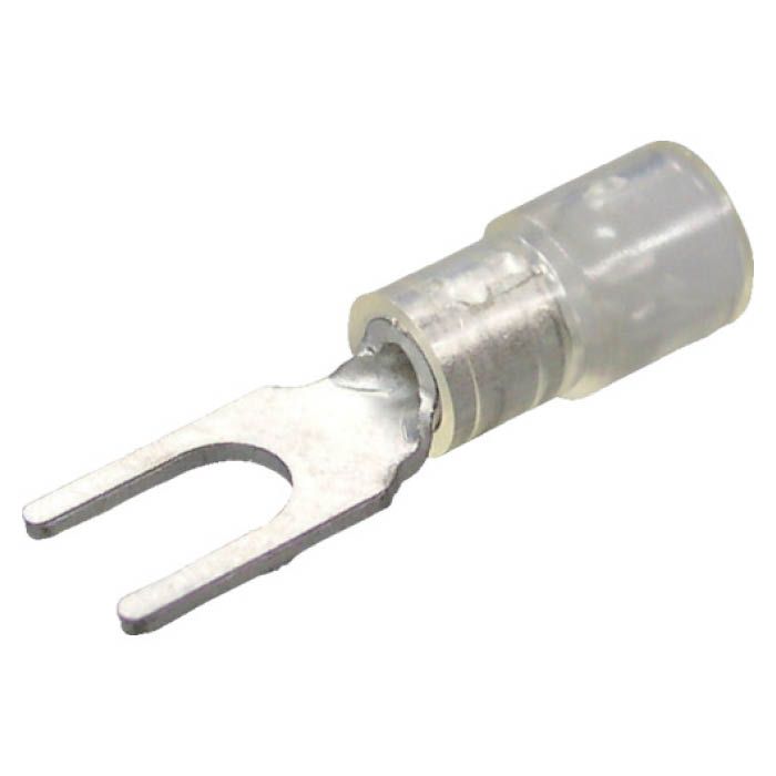 (T)ニチフ 環境配慮形絶縁被覆付Y形端子Y形(100個入)より線0.3ー1.65外寸8.1MMスタッド径4.3MM 8314429(Tcode:8314429)