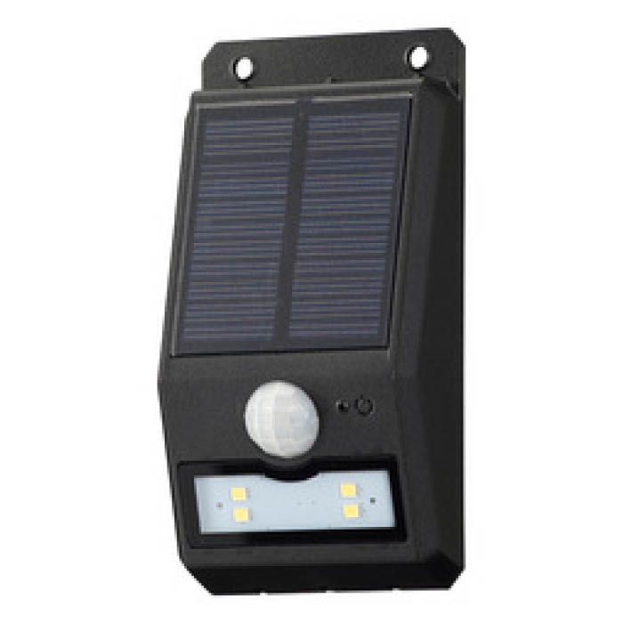 ソーラー充電式ウォールライト薄型　 LS-S108FN4-K