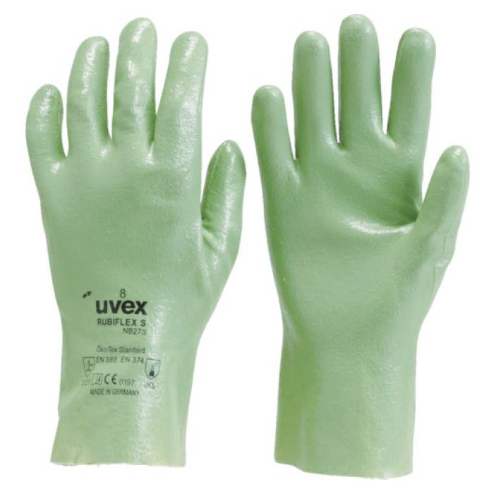 (T)UVEX 耐溶剤手袋　ルビフレックス　NB27S　L 8366665