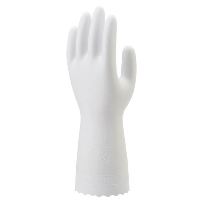 (T)ショーワ 塩化ビニール手袋　きれいな手　うす手　ホワイト　Sサイズ 1151357
