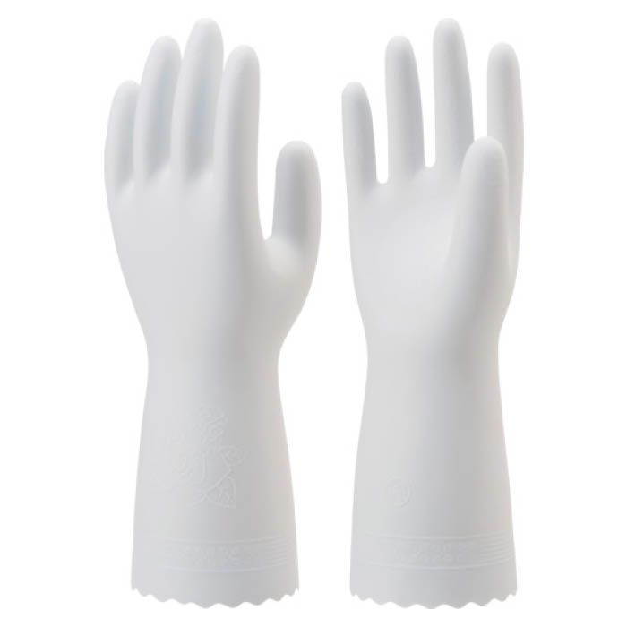 (T)ショーワ 塩化ビニール手袋　まとめ買い　簡易包装ビニール薄手10双入　ホワイト　Lサイズ 3563081