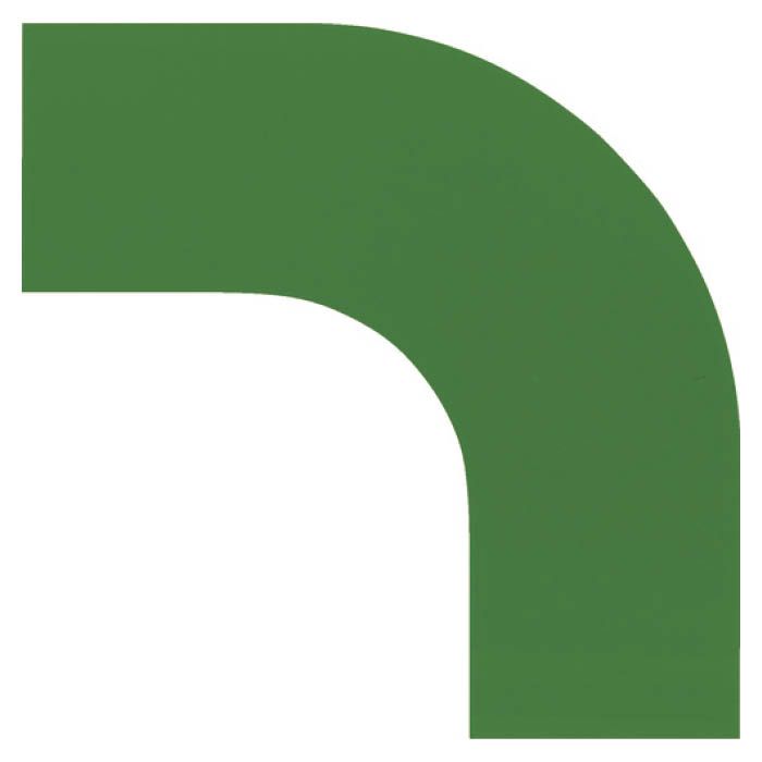 T)緑十字 コーナー用ガードテープ(75mm幅用) 緑 10枚組 屋内用 150032の通販｜ホームセンターナフコ【公式通販】