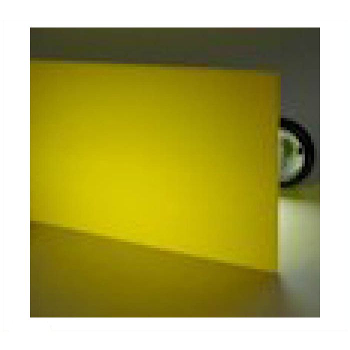 アクリサンデー アクリル板 黄半透明 180mm×320mm 2mm厚 235-SS