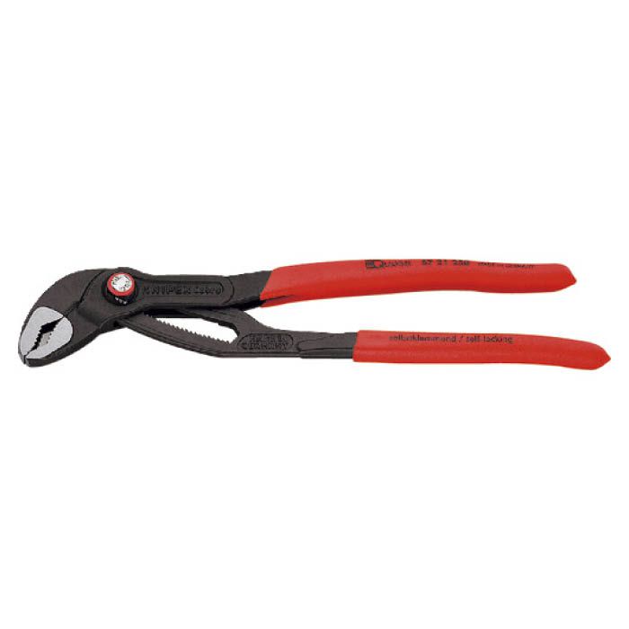 (T)KNIPEX ウォーターポンププライヤー(クイックセット)　250mm 1258785