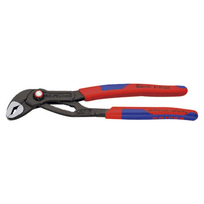 (T)KNIPEX ウォーターポンププライヤー(クイックセット)　コンフォートハンドル　250mm 1258787