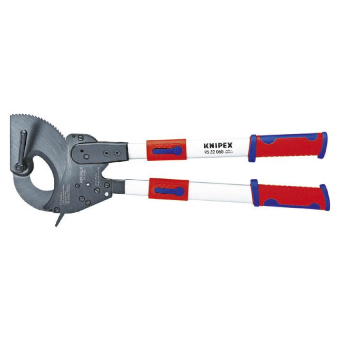 T)KNIPEX 9532-060 ラチェット式ケーブルカッター 600mm 4970934の通販