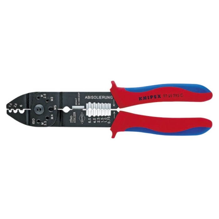 (T)KNIPEX 圧着ペンチ　215mm 4469721