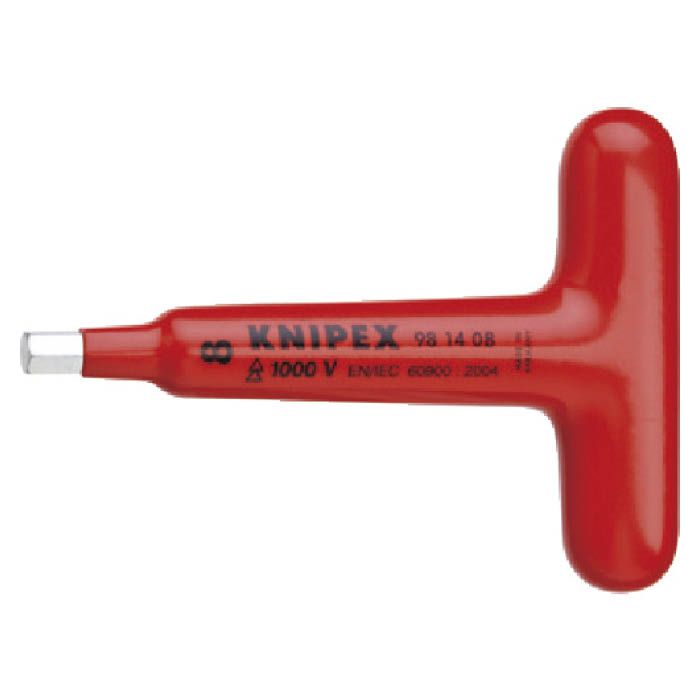 T)KNIPEX 絶縁1000VT型六角棒レンチ 5mm 8356515の通販