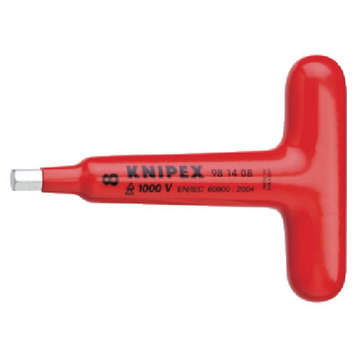 T)KNIPEX 絶縁1001VT型六角棒レンチ 6mm 8356516の通販