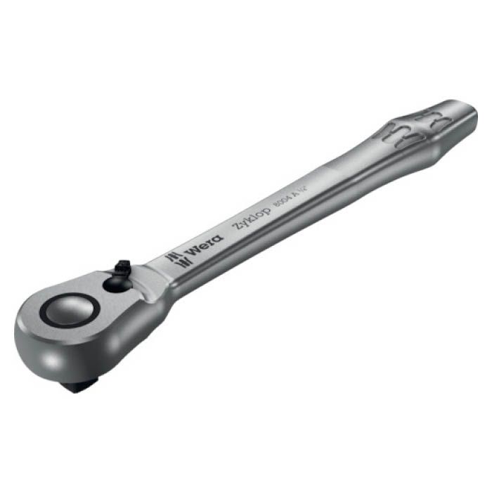 (T)Wera 8004A　サイクロップラチェット「メタル」　1/4　チェンジレバー 4838238