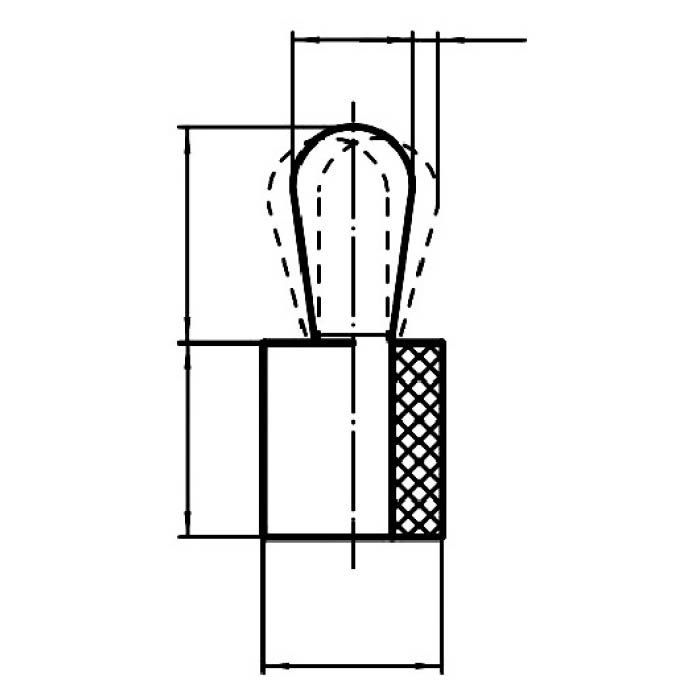 (T)HALDER プレッシャー・ピン　圧入タイプ　シール付　6×7L 1057544の説明画像3