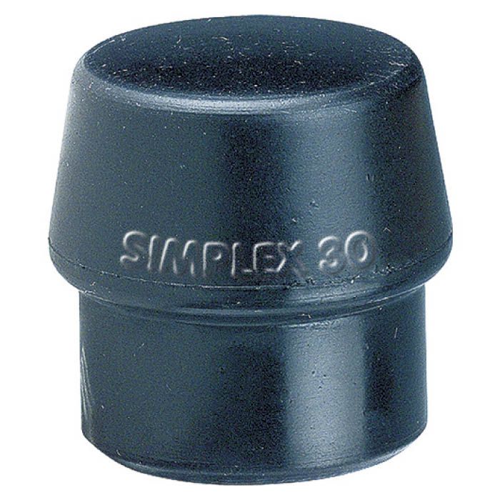 (T)HALDER シンプレックス用インサート　ゴム複合材(黒)　頭径30mm 4817818