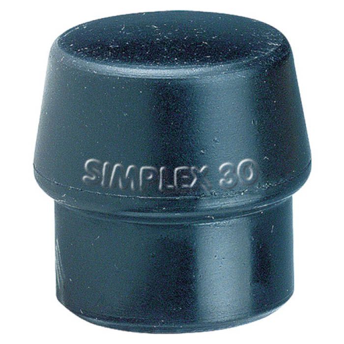(T)HALDER シンプレックス用インサート　ゴム複合材(黒)　頭径40mm 4817826
